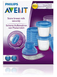 AVENT 612 VIA STORAGE AND FEEDING 180ml BREASTMILK STORAGE - DarlingBaby