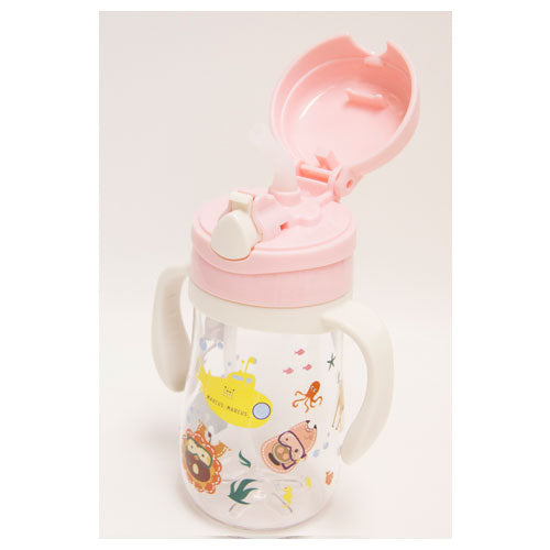 Marcus&Marcus Tritan Straw Bottle - Pokey 350ml