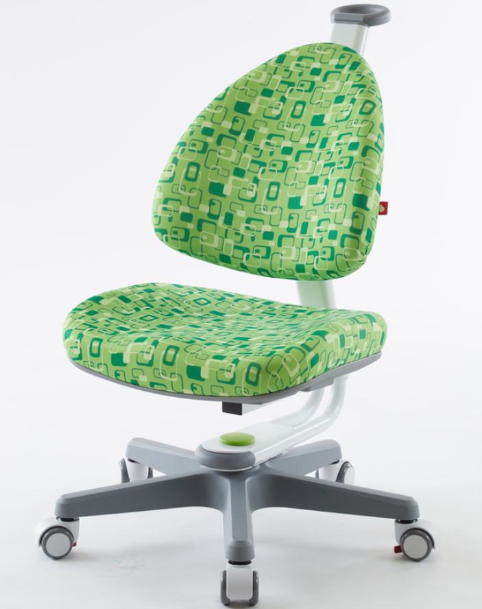 kid2youth  BABO CHAIR(WHITE IN GREEN FABRIC)