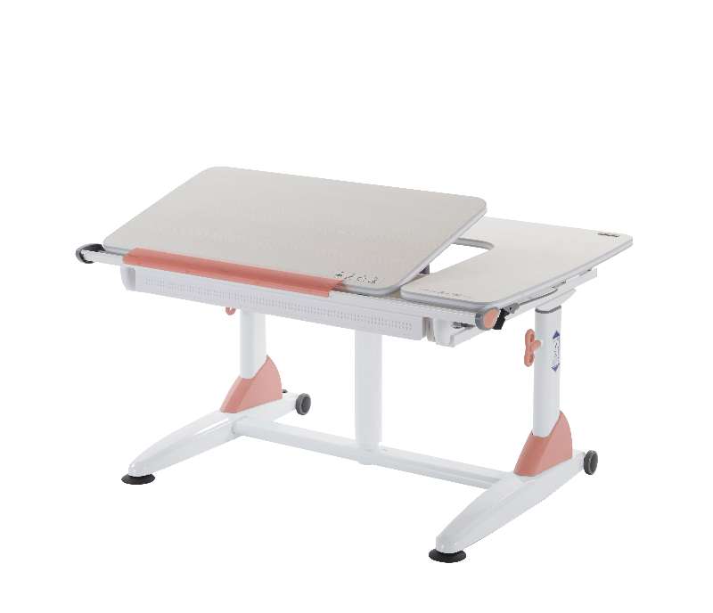 kid2youth  G6+XS ERGONOMIC DESK WITH DRAWER(CORAL RED)