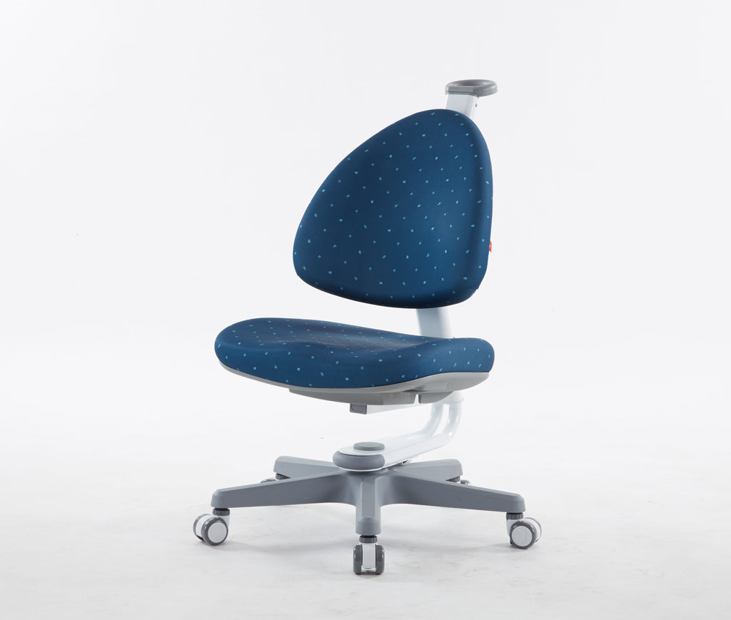 kid2youth   BABO CHAIR (WHITE IN DEEP BLUE FABRIC)