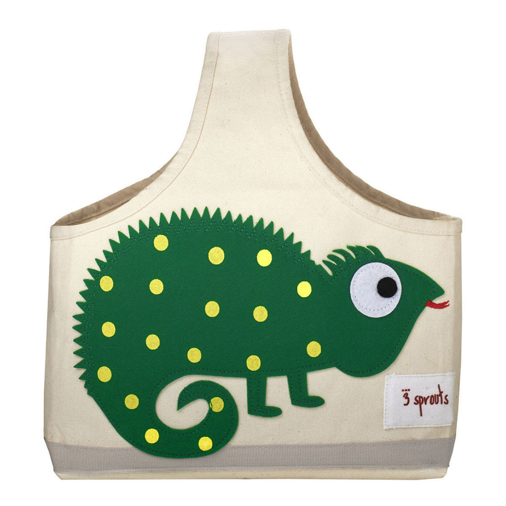 3 Sprouts Storage Caddy Green Iguana