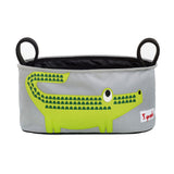3 Sprouts Stroller Organiser Green Crocodile - DarlingBaby