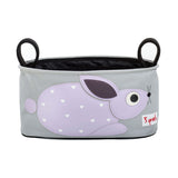 3 Sprouts Stroller Organiser Purple Rabbit - DarlingBaby