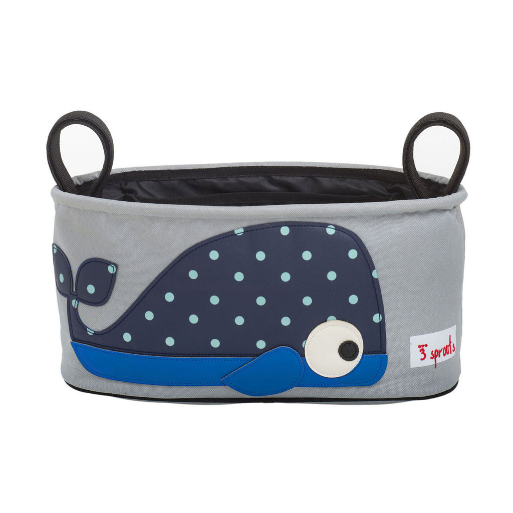 3 Sprouts Stroller Organiser Blue Whale