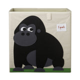 3 Sprouts Storage Box Black Gorilla - DarlingBaby