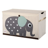 3 Sprouts Toy Chest Grey Elephant - DarlingBaby