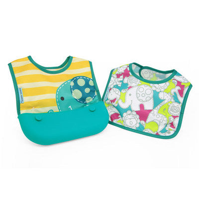 Marcus&Marcus  Travel Bib - Ollie (Set of 2 Bibs)