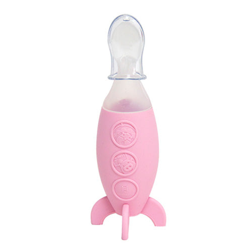Marcus&Marcus  Feeding Spoon Dispenser - Pink