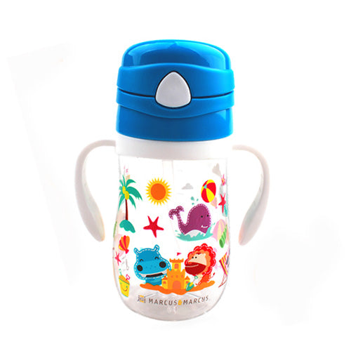Marcus&Marcus  Tritan Straw Bottle - Lucas