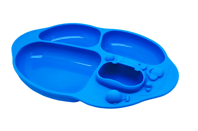 Marcus&Marcus  Yummy Dips Suction Divided Plate  - Lucas