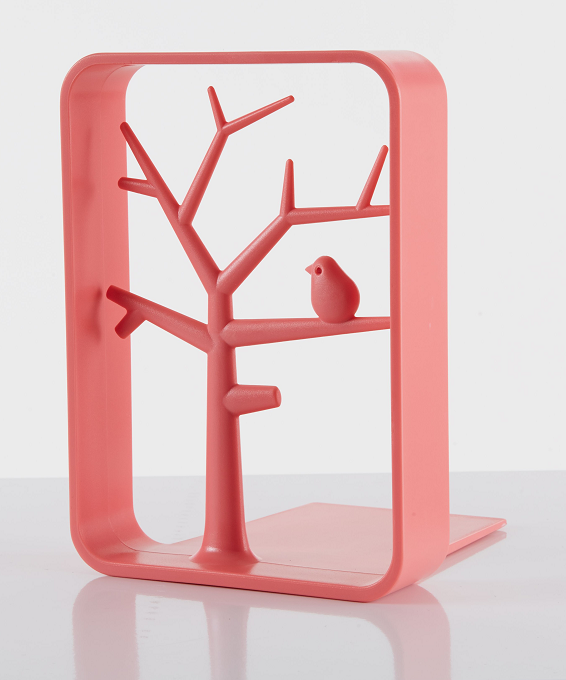 kid2youth BOOK ENDS (CORAL RED)