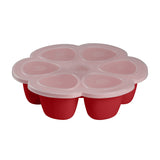 BEABA Silicone Multiportions - Red - 150ml