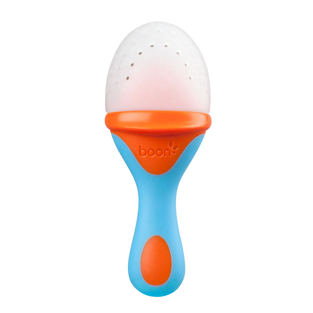 Boon : Pulp Silicone Feeder Blue/Tangerine