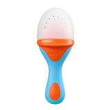 Boon : Pulp Silicone Feeder Blue/Tangerine - DarlingBaby