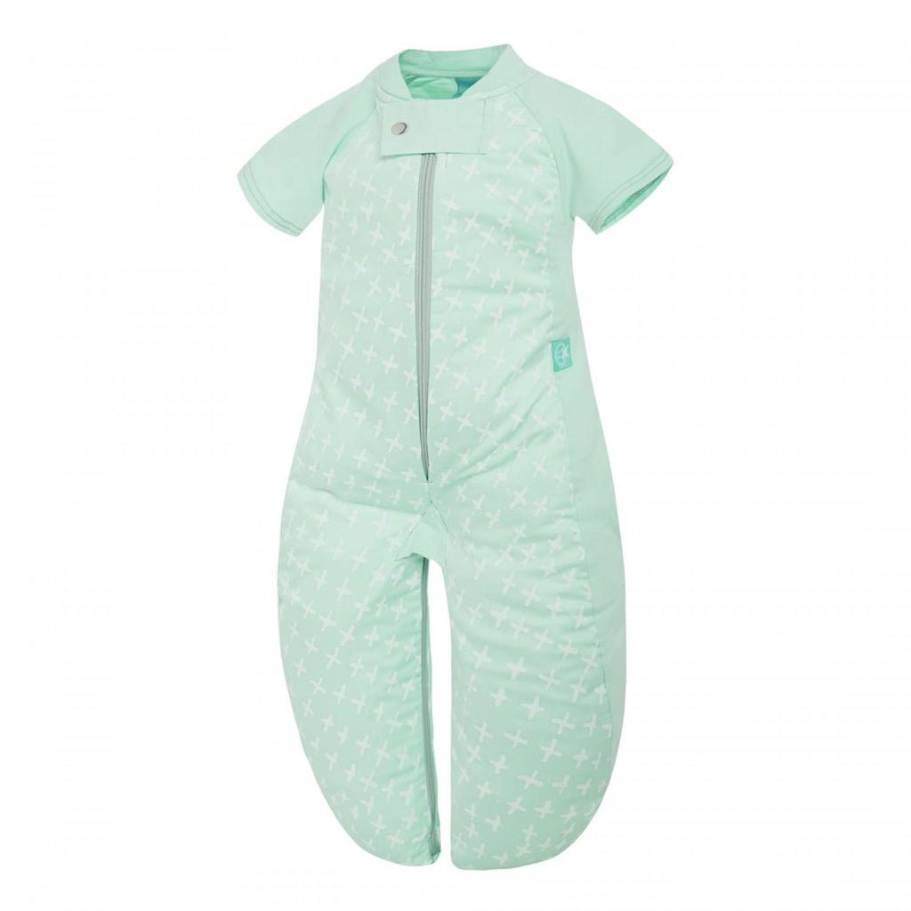 ergoPouch Spring/Autumn Sleepsuit Bag (1.0 tog) - Mint Cross