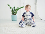 ergoPouch SLEEP SUITS 1 TOG Sleep Suit Bag Navy Paint