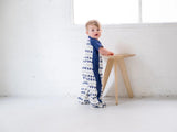 ergoPouch SLEEP SUITS 1 TOG Sleep Suit Bag Navy Paint