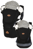 i-angel Baby Carriers Hipseat Rainbow 3in1 Black