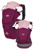 i-angel Baby Carriers Hipseat Rainbow 3in1 Plum