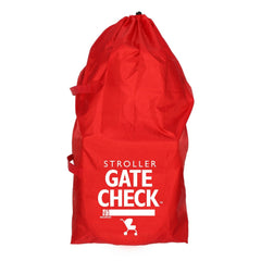 J.L. Childress Red Standard and Double Strollers Gate Check Bag