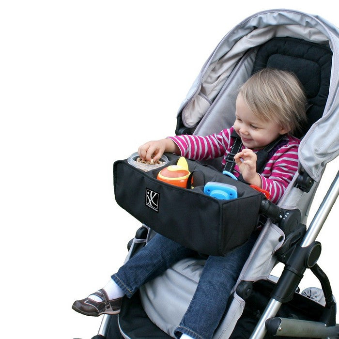 J.L. Childress Black Food N Fun Toddle Tray