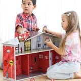 Krooom Dylan playset - Fire Station theme playset