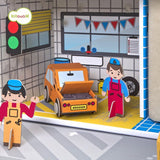 Krooom Willson Brothers Garage - Garage theme playset