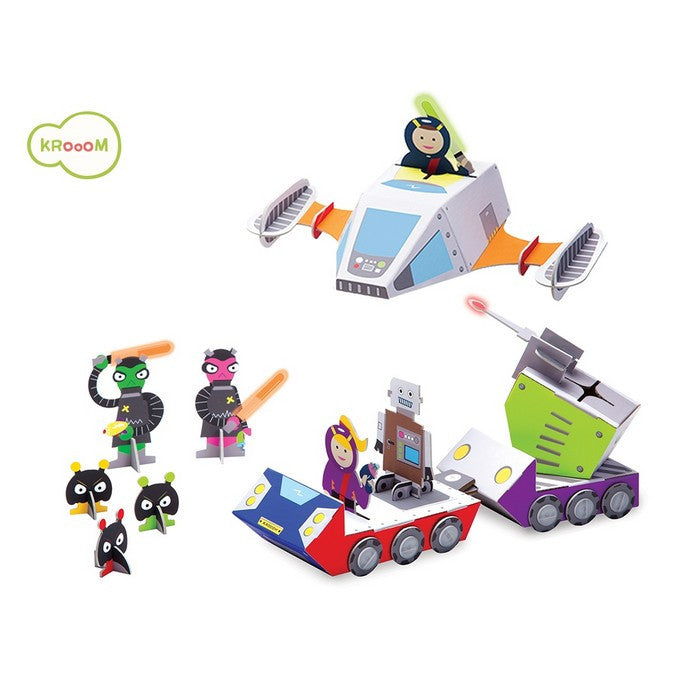 Krooom Galactic Police - Space Mission playset