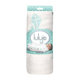 Lulujo Bamboo Muslin Wrap Blue Kites - DarlingBaby