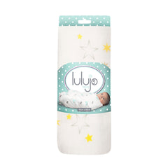Lulujo Bamboo Muslin Wrap Stars - DarlingBaby