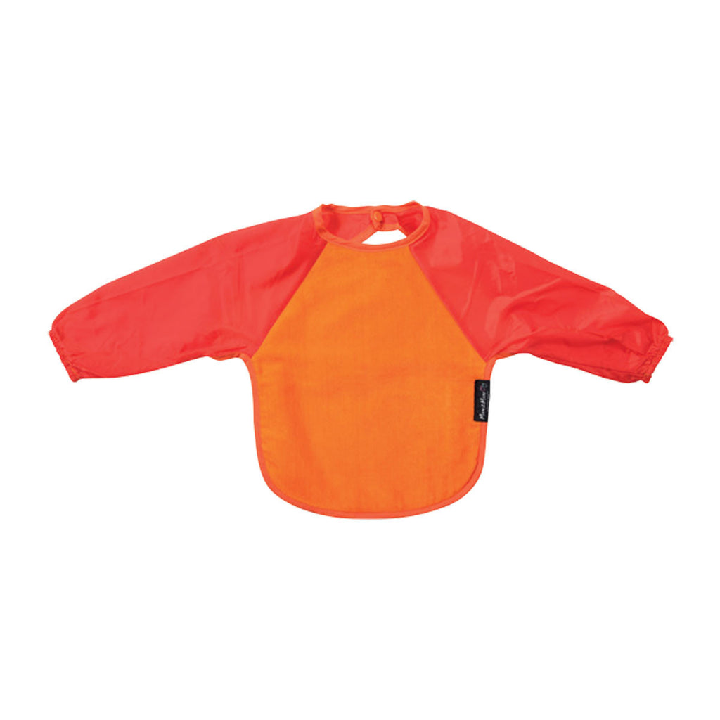 Mum2Mum Long Sleeve Bib Orange