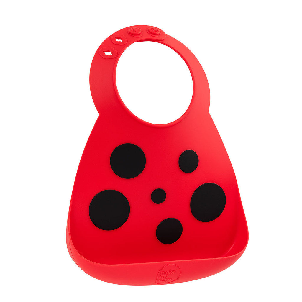 Make My Day - baby bib - Ladybug