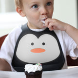 Make My Day - baby bib - Penguin