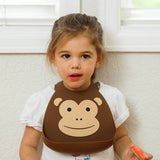 Make My Day  - baby bib - Monkey