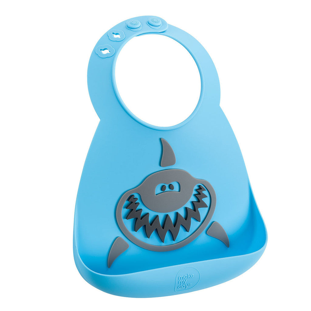 Make My Day - baby bib - Shark