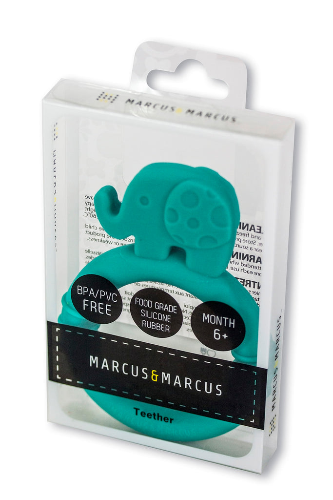 Marcus & Marcus Silicone Teether Elephant