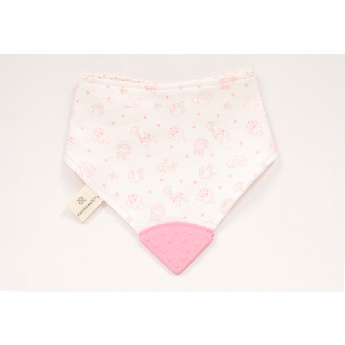 Marcus & Marcus Organic Teething Bib Pink