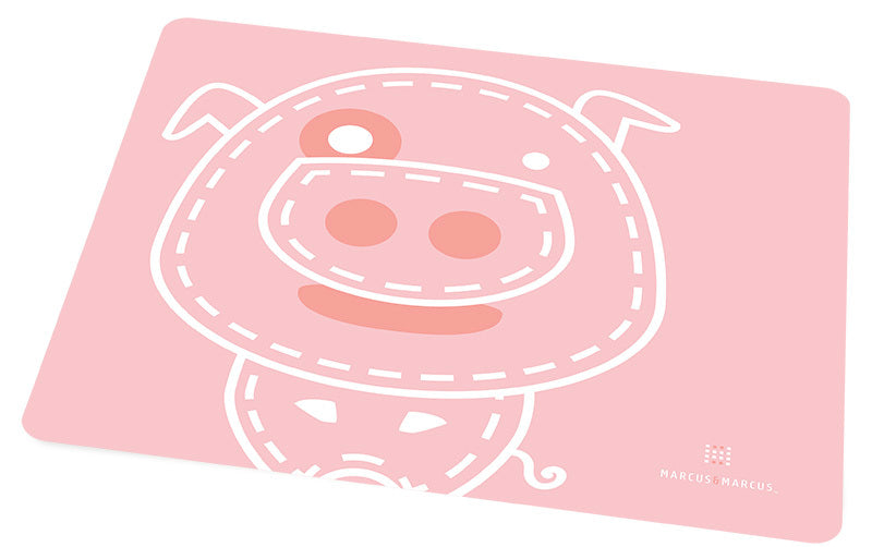 Marcus & Marcus Silicone Children's Place Mat Piggy