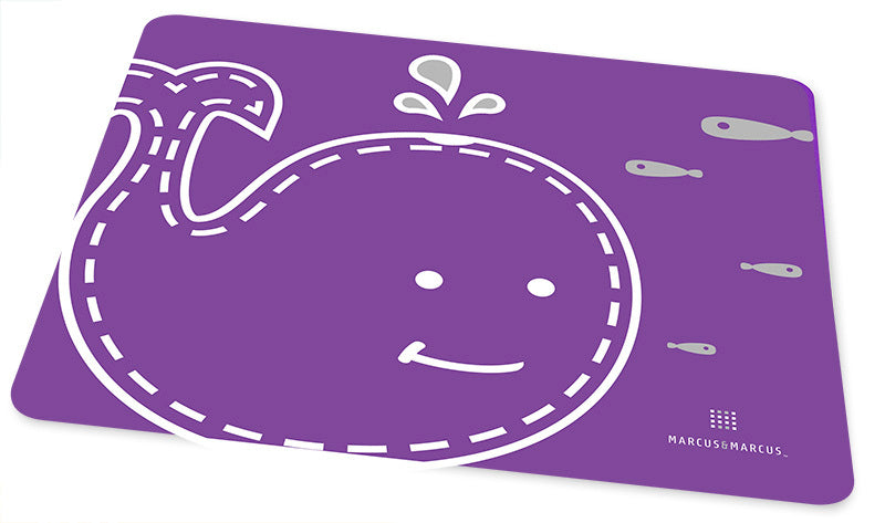 Marcus & Marcus Silicone Children's Place Mat Whale
