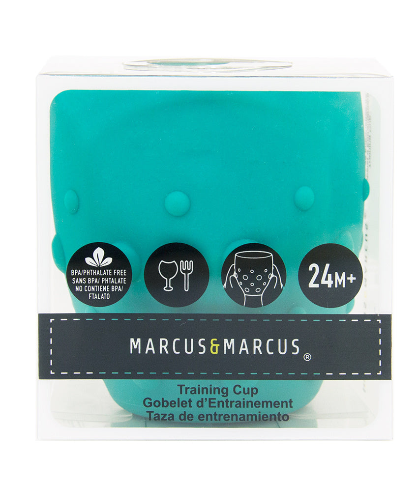 Marcus & Marcus  Silicone Training Cup Green