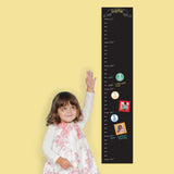 Pearhead ChalkBoard Decal Growth Chart Multi