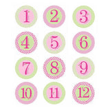 Pearhead First year Belly Stickers Pink