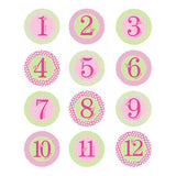 Pearhead First year Belly Stickers Pink