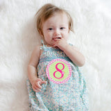 Pearhead First year Belly Stickers Pink