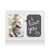 Pearhead White Baby Talk Frame