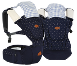 i-angel Baby Carriers Hipseat Rainbow 2 Dark Blue Pattern