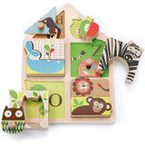Skip Hop Alphabet Zoo Match & Play Puzzle