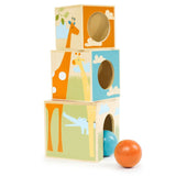 Skip Hop Giraffe Safari Nest & Play Blocks