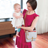 Skip Hop French Stripe Soho Diaper Clutch